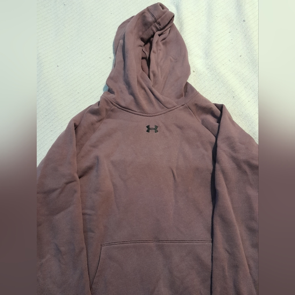 Under Armour hooded sweatshirt, women's XL Lavender